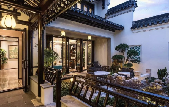 桂林中式古典小别墅装修设计的四点建议