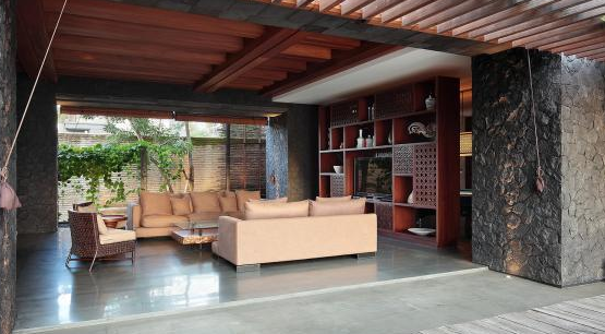 桂林独立别墅装修设计成印尼风格，异域风情家里享